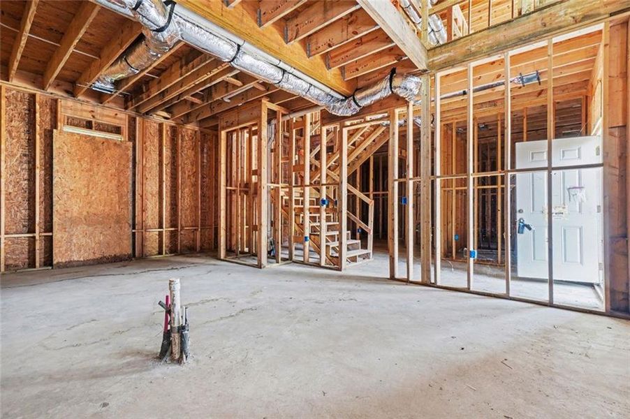 In-progress construction of a new home in , Atlanta, GA (Image 7).