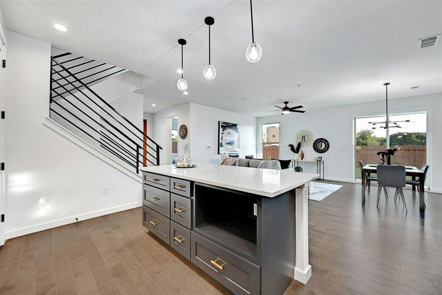 Furnished interior view inside a new home in , Austin (Image 26).