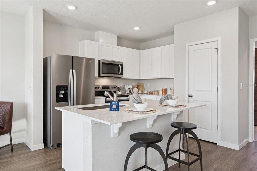 Furnished interior view inside a new home in , St. Cloud (Image 12).