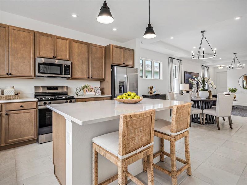 Furnished interior view inside a new home in , Lady Lake (Image 15). Furnished interior view inside a new home in , Lady Lake (Image 15).