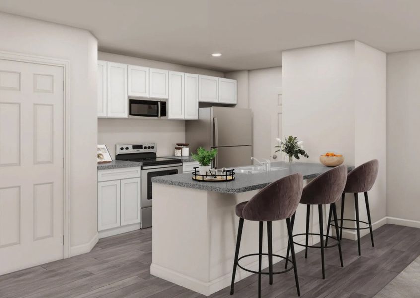 Front exterior of a new home in Expressway Village, Wichita Falls, TX, highlighting curb appeal (Image 5). Front exterior of a new home in Expressway Village, Wichita Falls, TX, highlighting curb appeal (Image 5).