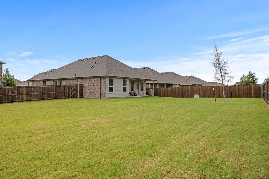 Exterior details and patio area of a home in , McKinney (Image 21). Exterior details and patio area of a home in , McKinney (Image 21).