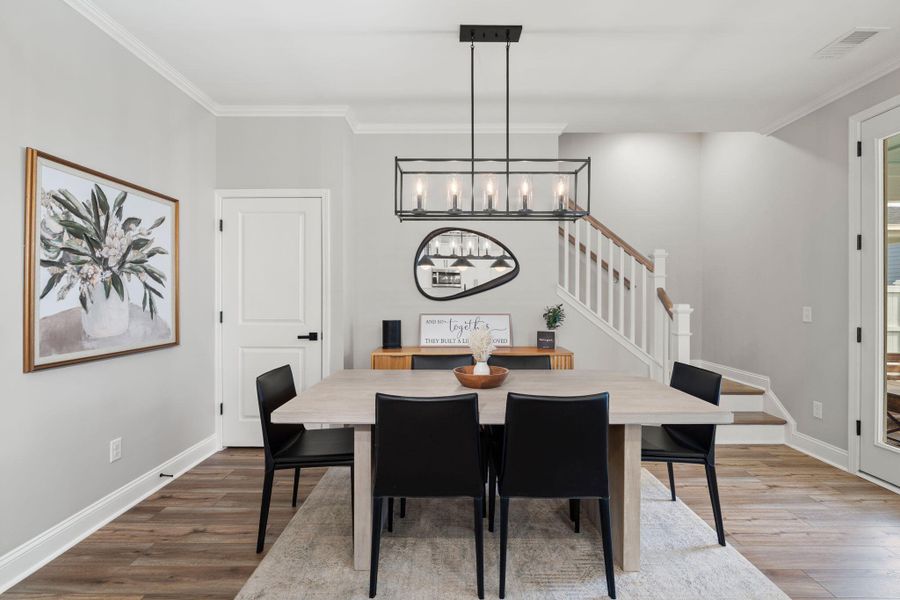 Furnished interior view inside a new home in Nexton, Summerville (Image 11). Furnished interior view inside a new home in Nexton, Summerville (Image 11).