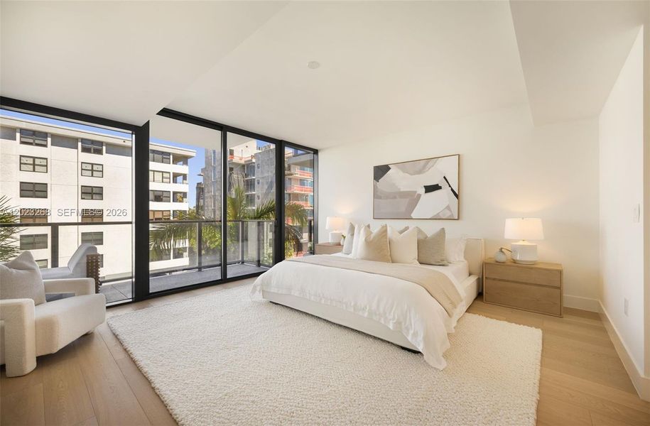 Furnished interior view inside a new home in , Bay Harbor Islands (Image 11).
