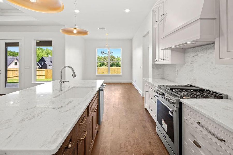 Furnished interior view inside a new home in , Tyler (Image 6).