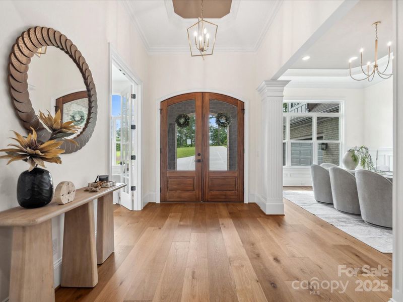Furnished interior view inside a new home in , Connelly Springs (Image 33).