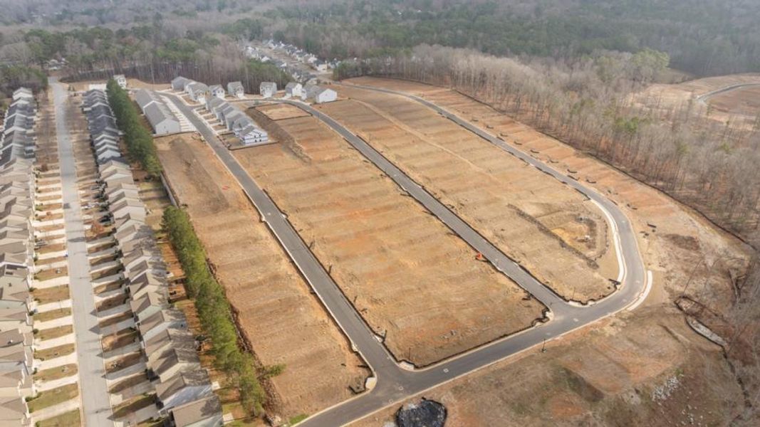 Site preparation for new homesites in Pointe Park, Union City (Image 27).