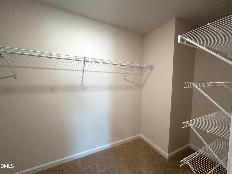19. One of the two large walk in closets