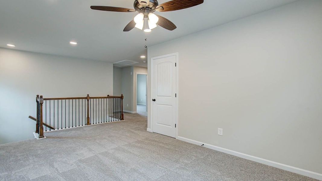Representative furnished interior of a home built from the Vickery by DRB Homes in Berkeley Lakes, Locust Grove (Image 10).
