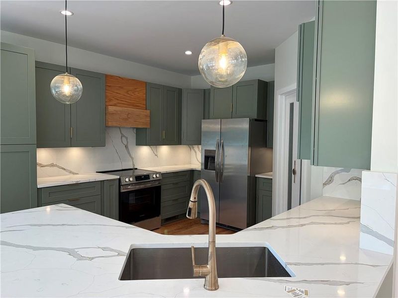 Close-up of interior finishes inside a home in , Cumming (Image 11).