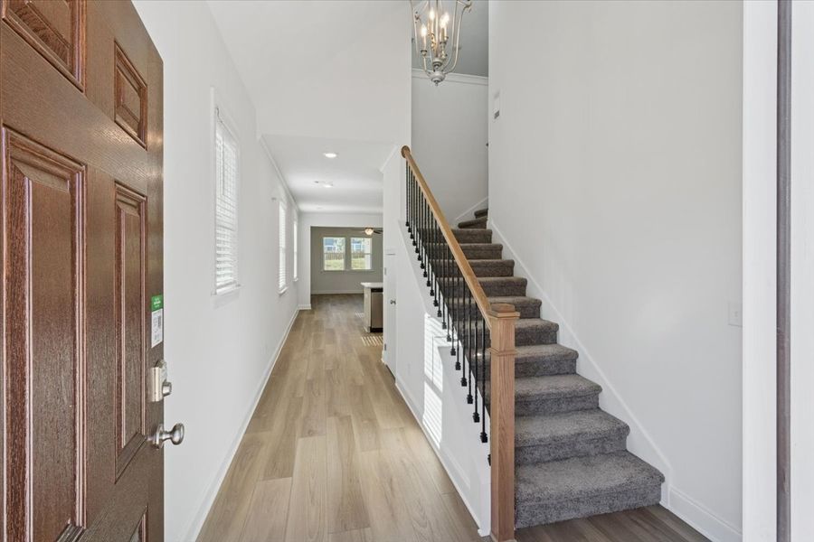 Furnished interior view inside a new home in Tillery Park, Grovetown (Image 6). Furnished interior view inside a new home in Tillery Park, Grovetown (Image 6).