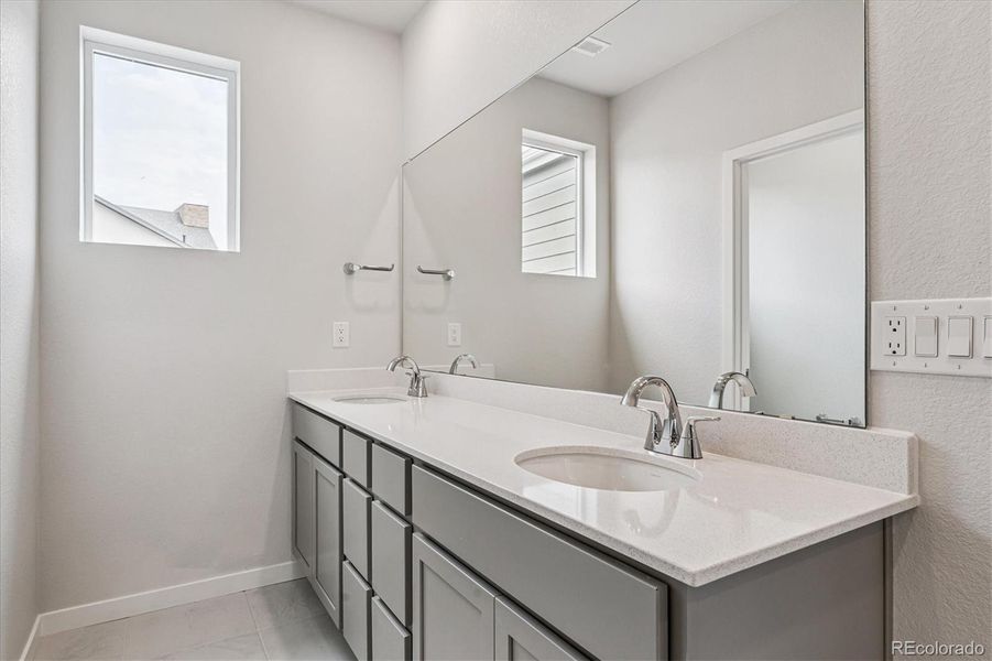 Furnished interior view inside a new home in Paired Homes at Alder Creek, Parker (Image 8).