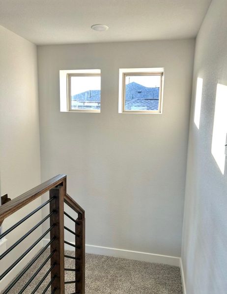 Spacious, unfurnished interior of a new home in Bluebonnet Village, Bellville (Image 25). Spacious, unfurnished interior of a new home in Bluebonnet Village, Bellville (Image 25).