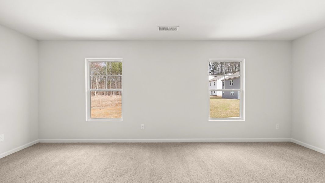 Spacious, unfurnished interior of a new home in South Wind, Union City (Image 23).