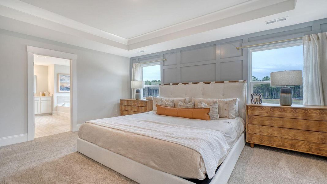 Furnished interior view inside a new home in Sheep Island, Summerville (Image 31).