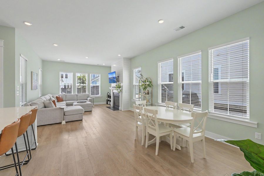 Furnished interior view inside a new home in Carnes Crossroads, Summerville (Image 12).