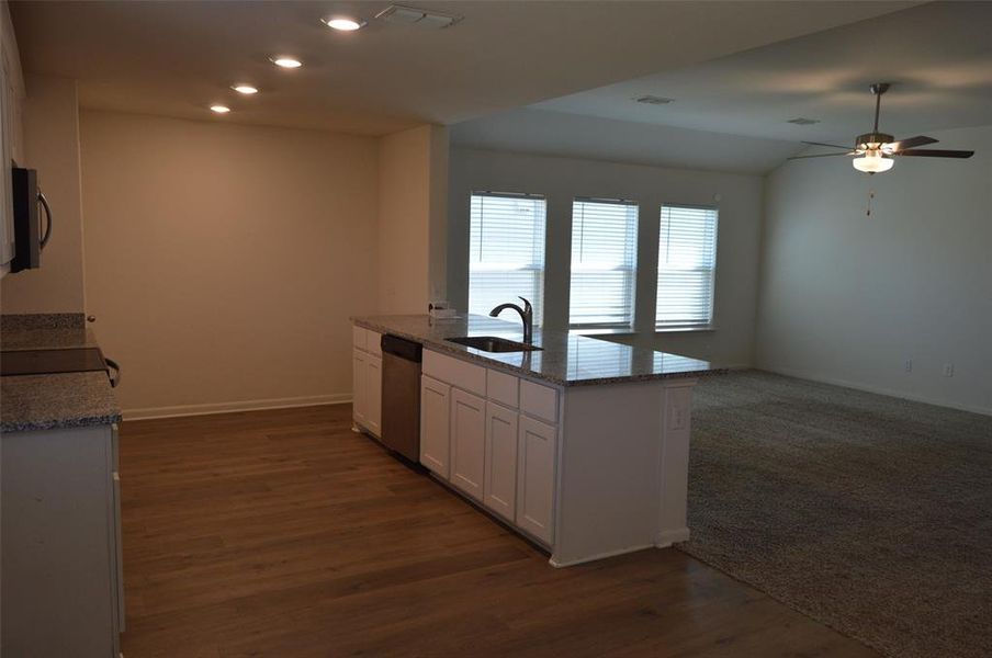 Furnished interior view inside a new home in Delano Estates, Greenville (Image 6).