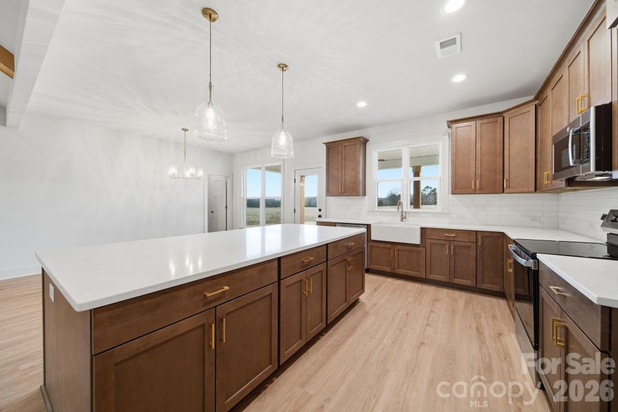 Furnished interior view inside a new home in , Marshville (Image 7).