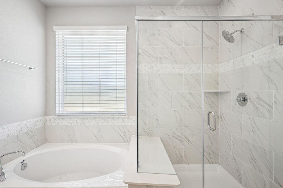 Furnished interior view inside a new home in Kemah Crossing - Luxe Series, Kemah (Image 18).