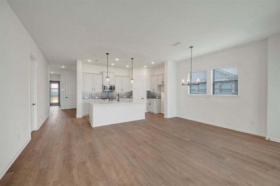 Spacious, unfurnished interior of a new home in Austin Point - Terrace Collection, Richmond (Image 15).
