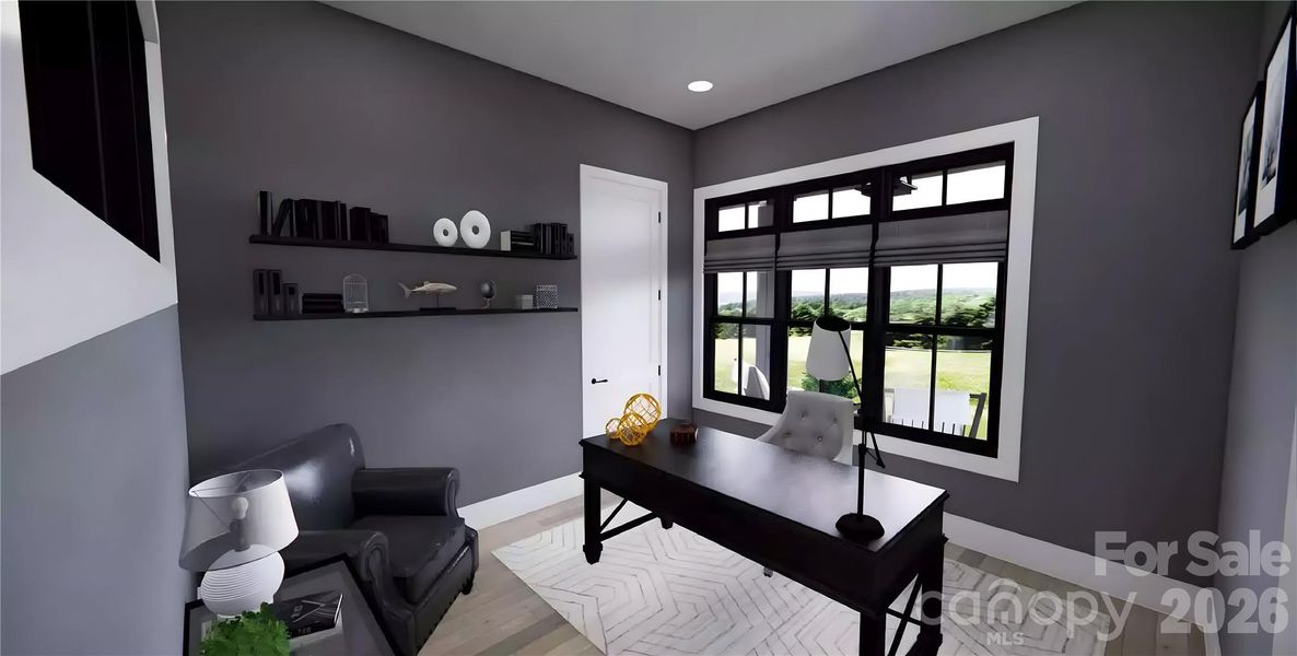 Furnished interior view inside a new home in , Mooresville (Image 7).