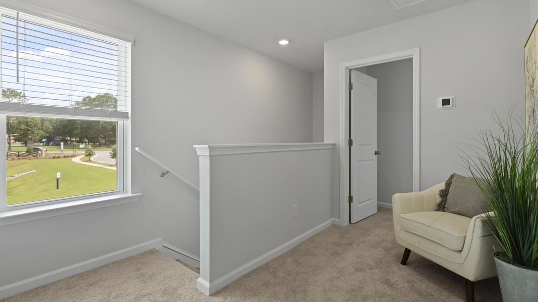 Representative furnished interior of a home built from the DUNCAN by D.R. Horton in Carolina Groves Townhomes, Moncks Corner (Image 17).