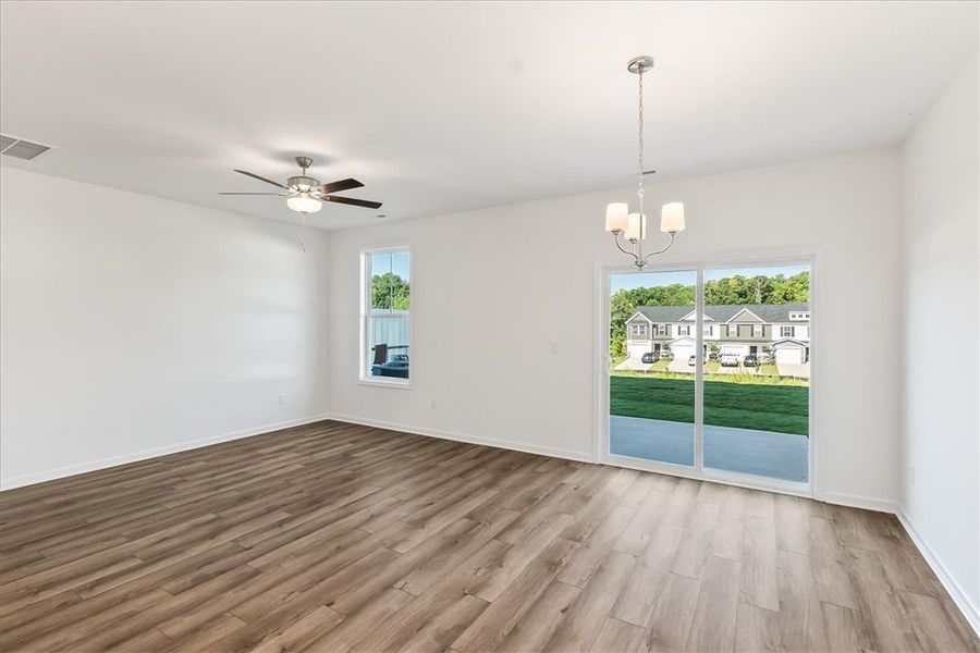 Spacious, unfurnished interior of a new home in Meece Townhomes, Easley (Image 10).