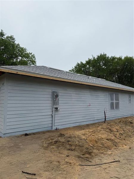 In-progress construction of a new home in , Hawthorne, FL (Image 3).