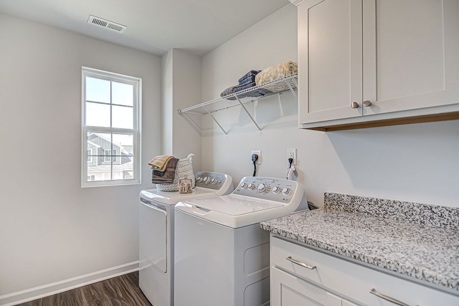 Representative furnished interior of a home built from the Russell - Genesis Value Collection by Mungo Homes in Avenue One, Castle Hayne (Image 11).