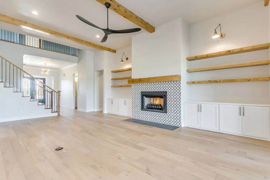 Representative unfurnished interior of a home built from the The Peyton by Elmwood Custom Homes in Matthews Farm, Venus (Image 18). Representative unfurnished interior of a home built from the The Peyton by Elmwood Custom Homes in Matthews Farm, Venus (Image 18).