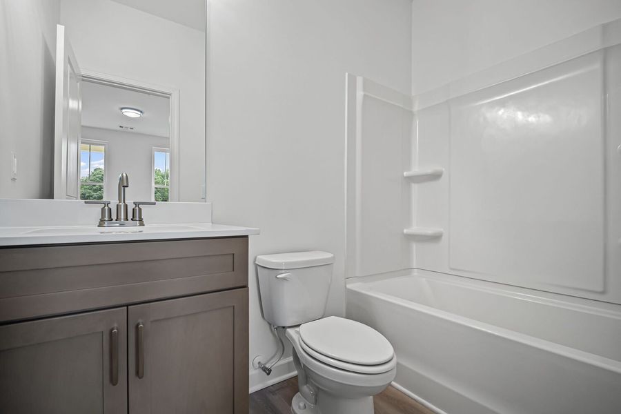 Furnished interior view inside a new home in The Village at River Green, Canton (Image 5).