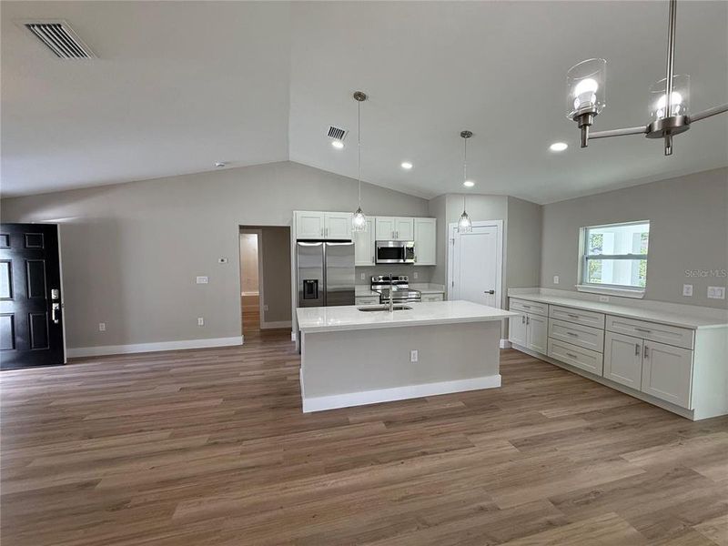 Furnished interior view inside a new home in , Citrus Springs (Image 3).