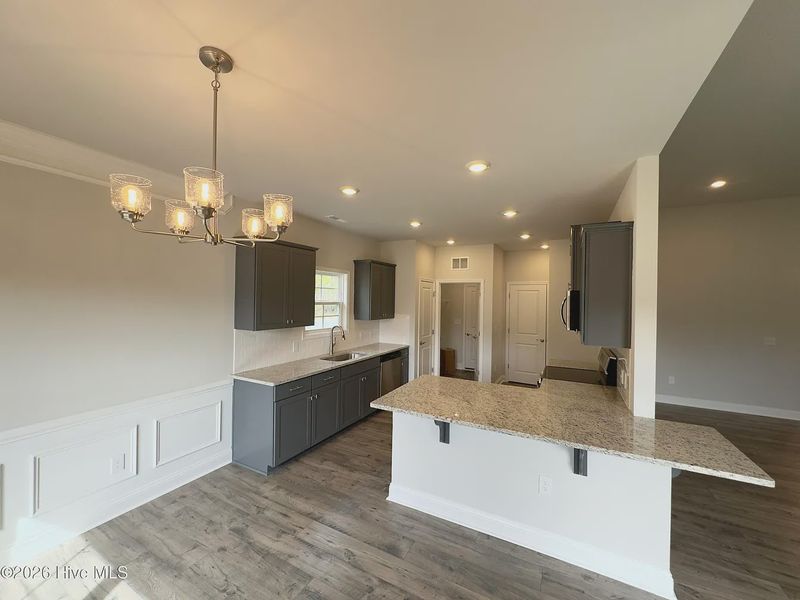 Furnished interior view inside a new home in Rutledge, Shallotte (Image 5).