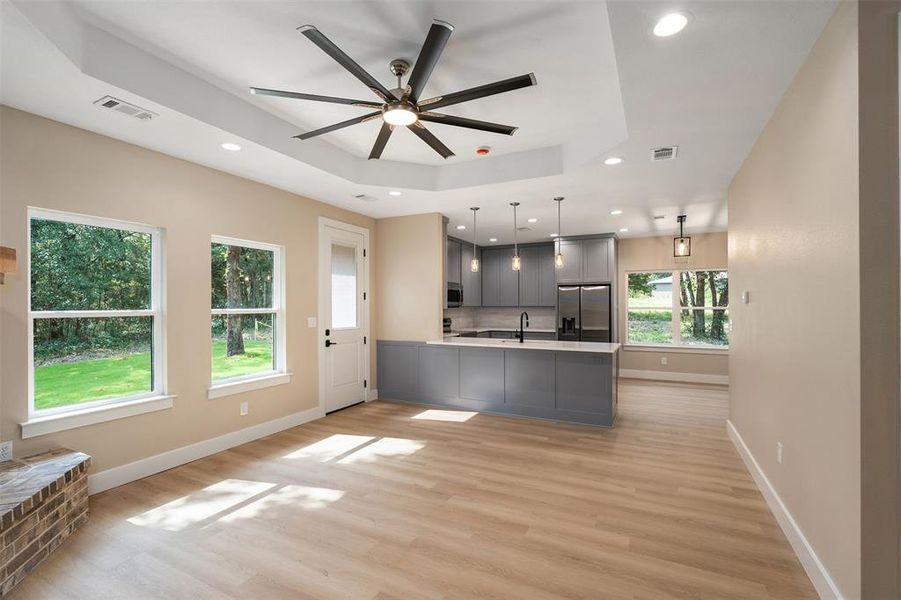 Spacious, unfurnished interior of a new home in , Gun Barrel City (Image 26).