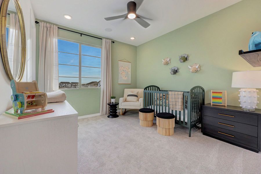 Representative furnished interior of a home built from the Sienna by Mattamy Homes in Tyler Ranch, Buckeye (Image 41).