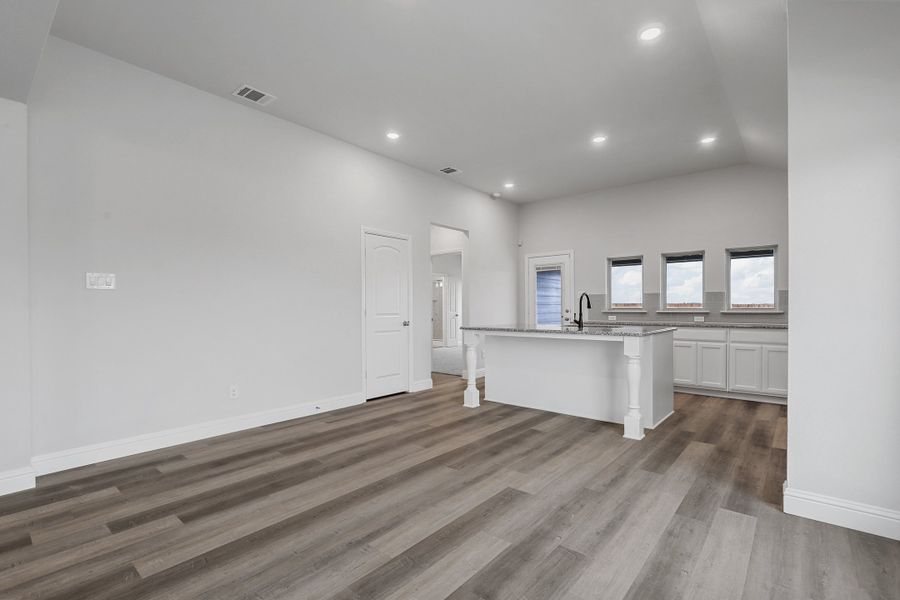 Representative unfurnished interior of a home built from the Devin by Cheldan Homes in Sunset Ridge, Keene (Image 53). Representative unfurnished interior of a home built from the Devin by Cheldan Homes in Sunset Ridge, Keene (Image 53).