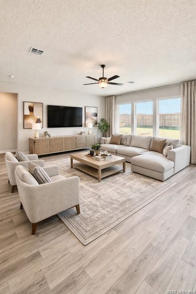 Furnished interior view inside a new home in Meyer Ranch – Legacy Series, New Braunfels (Image 16).