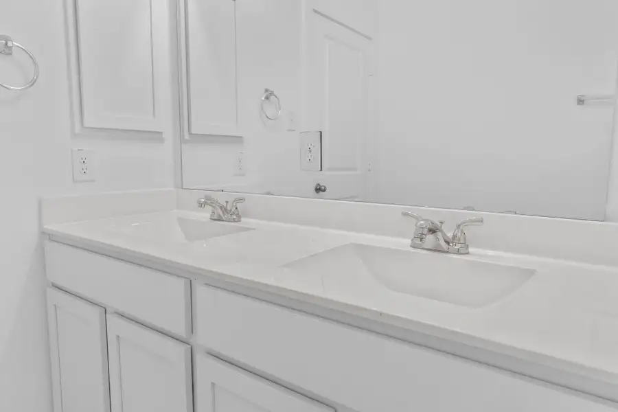 Additional vanity view highlighting the clean, modern cabinetry and ample counter space. Additional vanity view highlighting the clean, modern cabinetry and ample counter space.