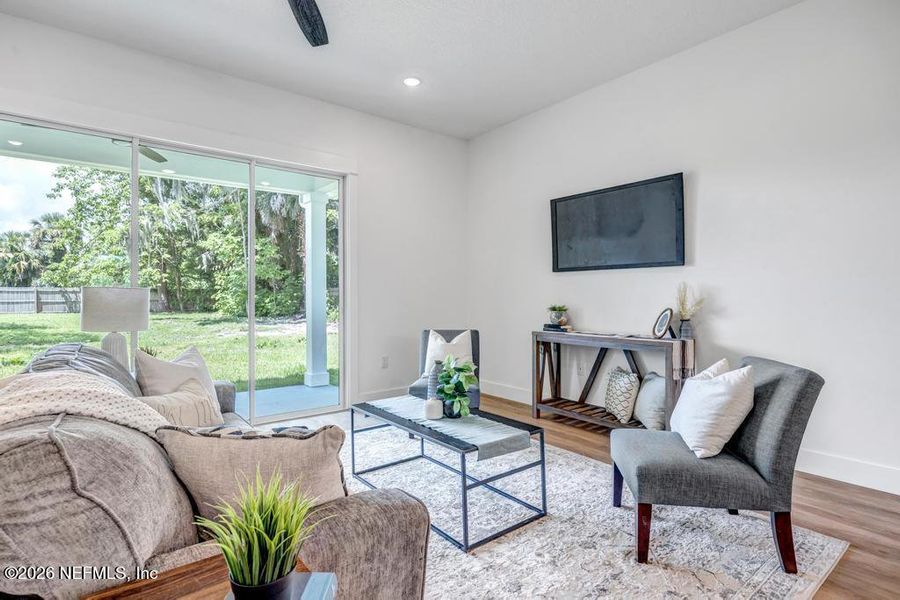 Furnished interior view inside a new home in , Jacksonville (Image 5).