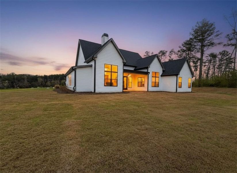 Exterior details and patio area of a home in , Rydal (Image 4).