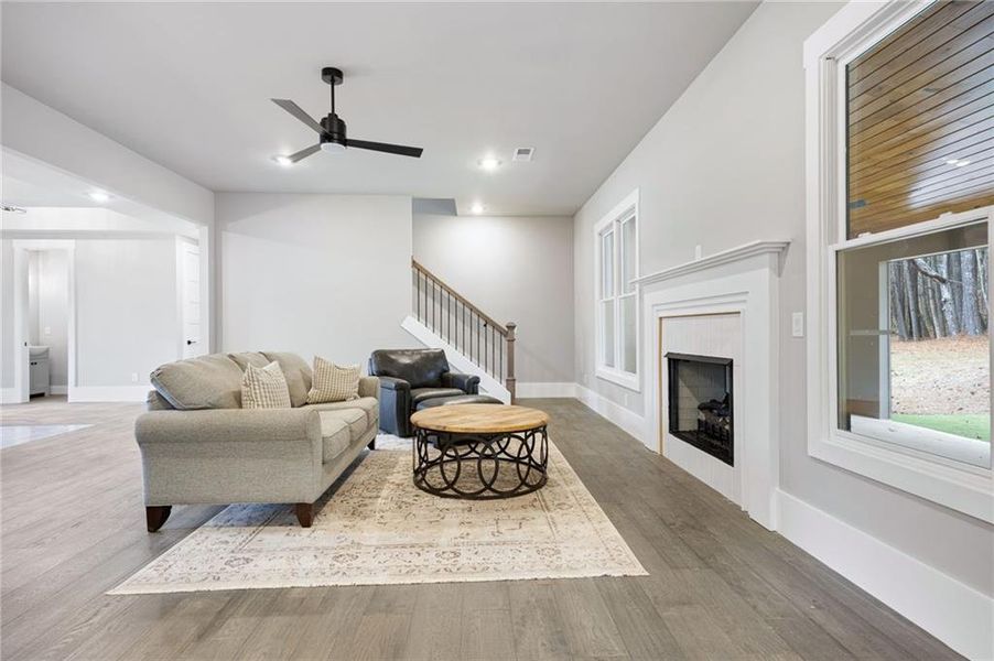 Furnished interior view inside a new home in , Canton (Image 15). Furnished interior view inside a new home in , Canton (Image 15).