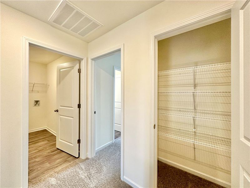 Spacious, unfurnished interior of a new home in Champions Village at Cherry Hill, Pendleton (Image 16).