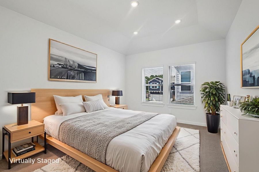 Furnished interior view inside a new home in Kemah Crossing - City Series, Kemah (Image 10). Furnished interior view inside a new home in Kemah Crossing - City Series, Kemah (Image 10).