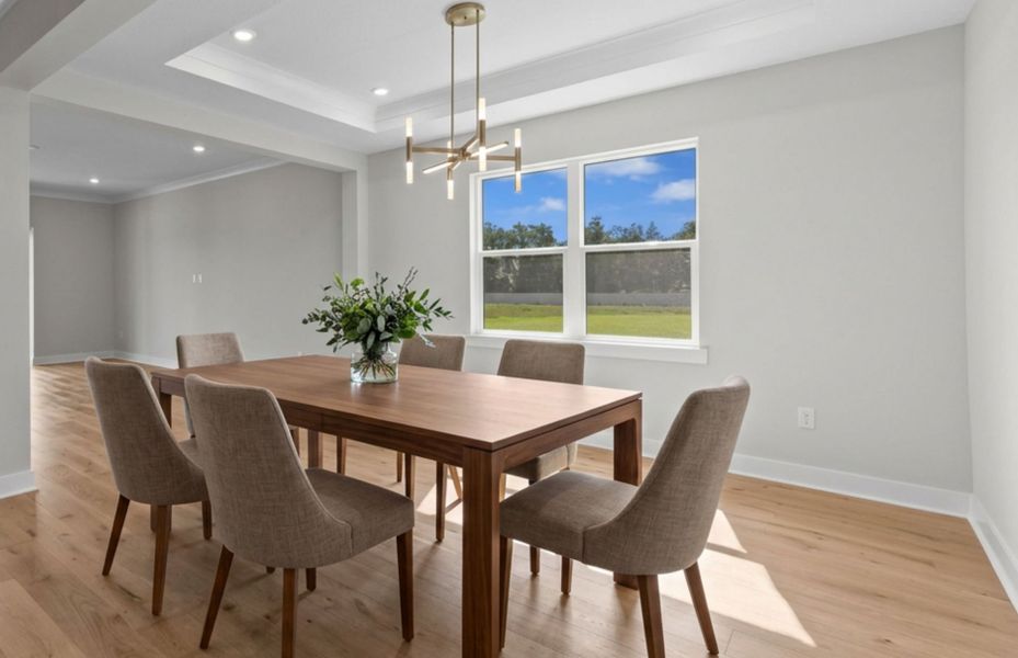 Representative furnished interior of a home built from the Upton by Pulte Homes in Reagan Landing, Bradenton (Image 12).