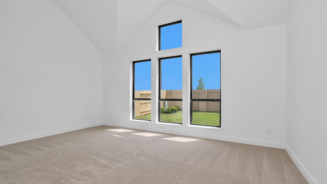 Spacious, unfurnished interior of a new home in Midline, Houston (Image 10).