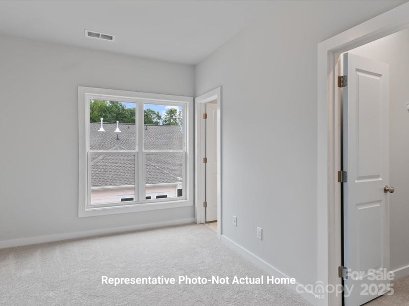 Bedroom 2 with full bath and walk-in closet-Berkshire Plan