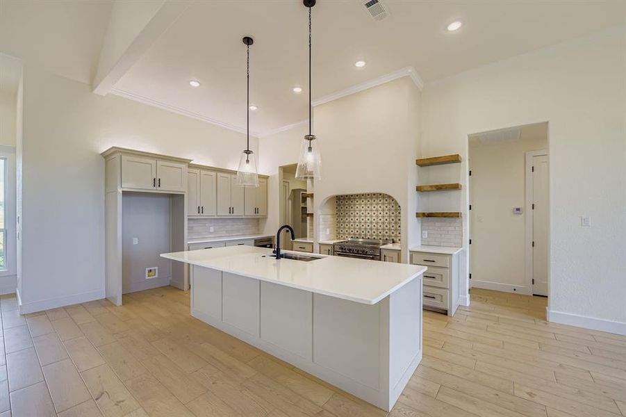 Furnished interior view inside a new home in , Springtown (Image 17). Furnished interior view inside a new home in , Springtown (Image 17).