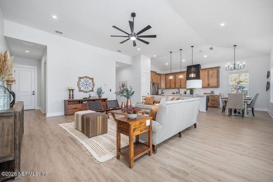 Furnished interior view inside a new home in , Middleburg (Image 10).