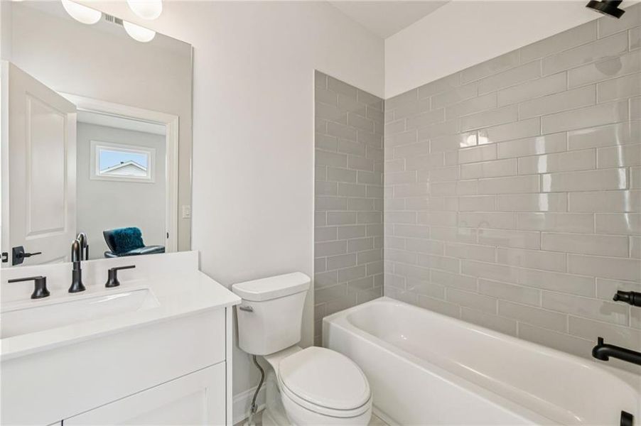 Furnished interior view inside a new home in Promenade at Sawnee Village, Cumming (Image 14).