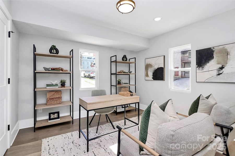 Furnished interior view inside a new home in , Charlotte (Image 4).